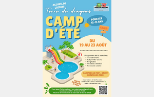 CAMP DE VACANCES 12 -15 ANS